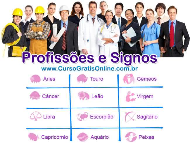 profissões e signos