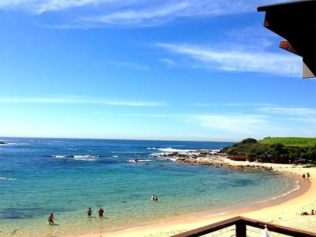 Austrália praias e viver no país