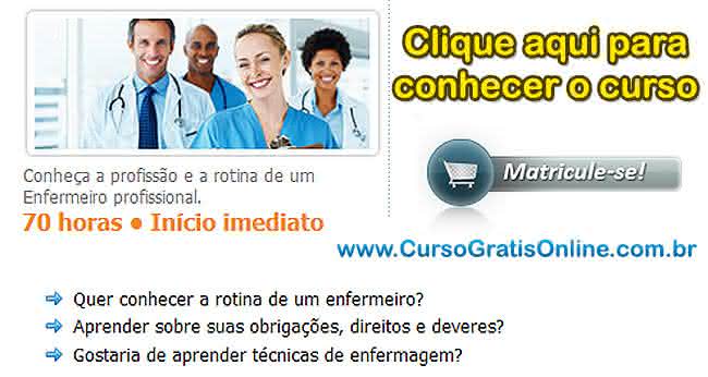 curso online de enfermagem