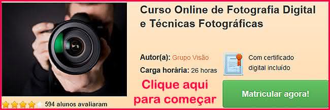 curso online de fotografia