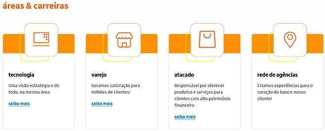 Itaú carreiras