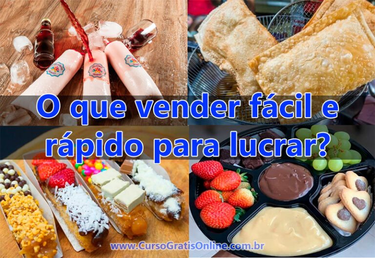 o que vender fácil e rápido para lucrar