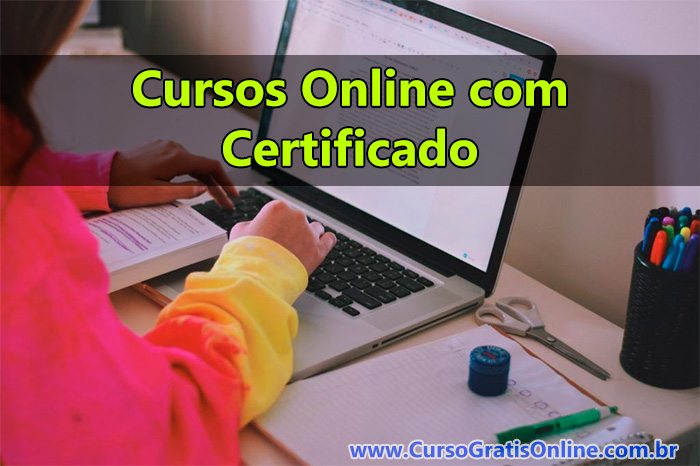 curso online gratis com certificado