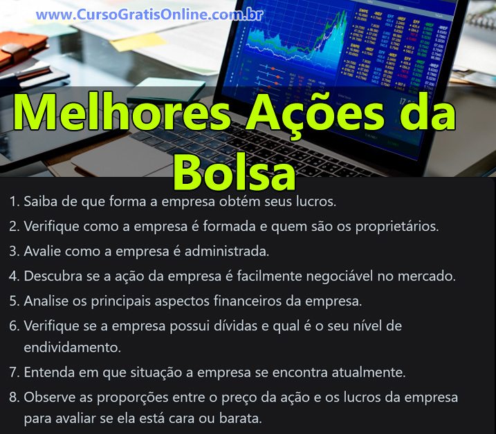 Quais melhores ações para investir em 2023 na Bolsa de Valores?