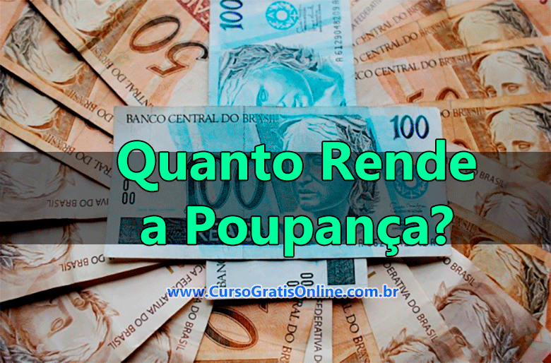 quanto rende a poupança