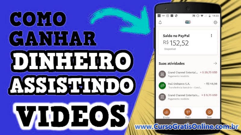 ganhar dinheiro assistindo videos