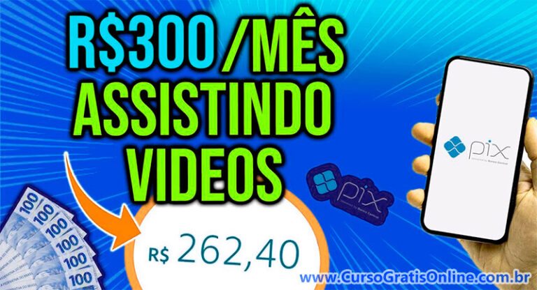 ganhar grana assitindo vídeos