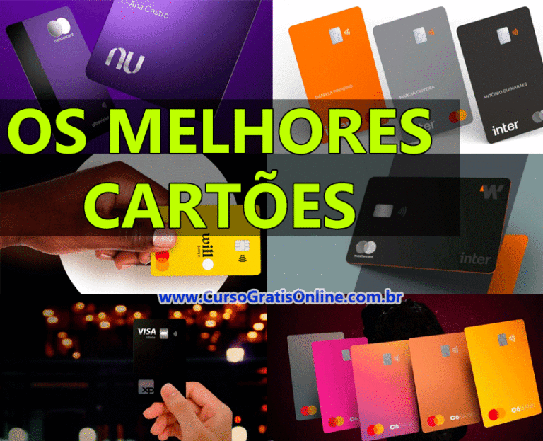 10 Melhores cartões de crédito para brasileiros, com limite e vantagens