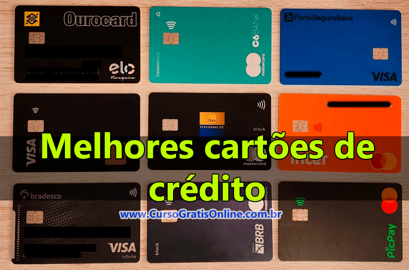 melhores cartões de crédito