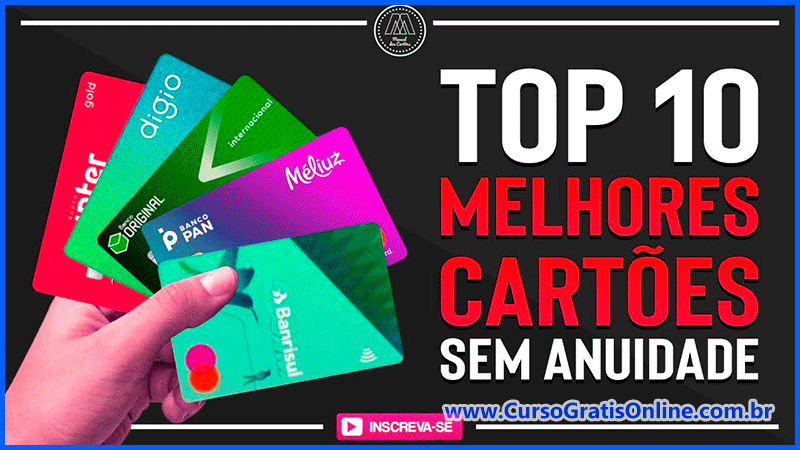 top 10 melhores cartões de crédito
