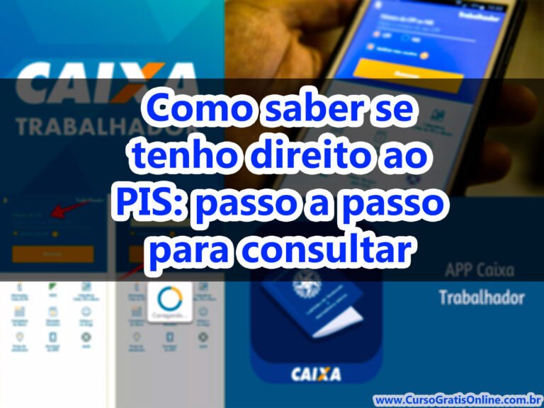 Como saber se tenho direito ao PIS: passo a passo para consultar