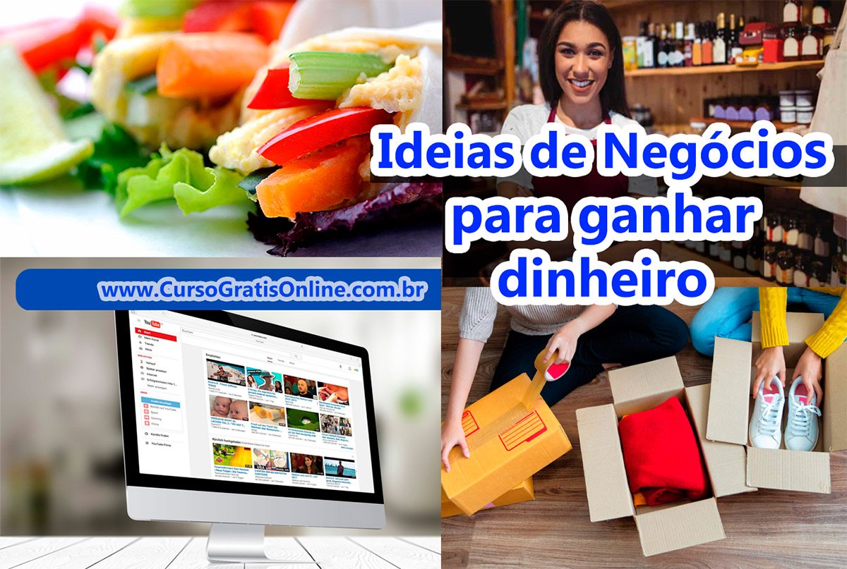 ideias de negócios para ganhar dinheiro