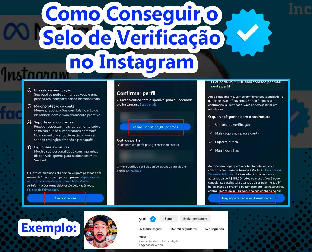 selo verificado instagram