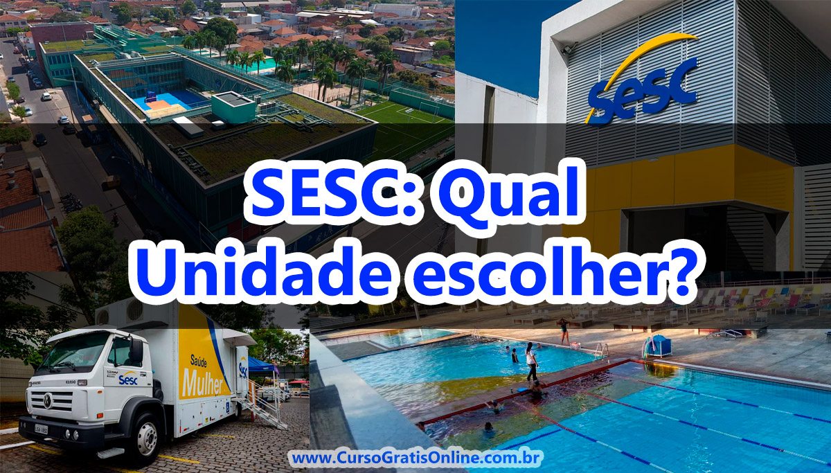 sesc unidades