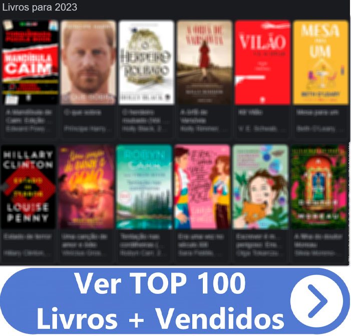 top 100 livros mais vendidos