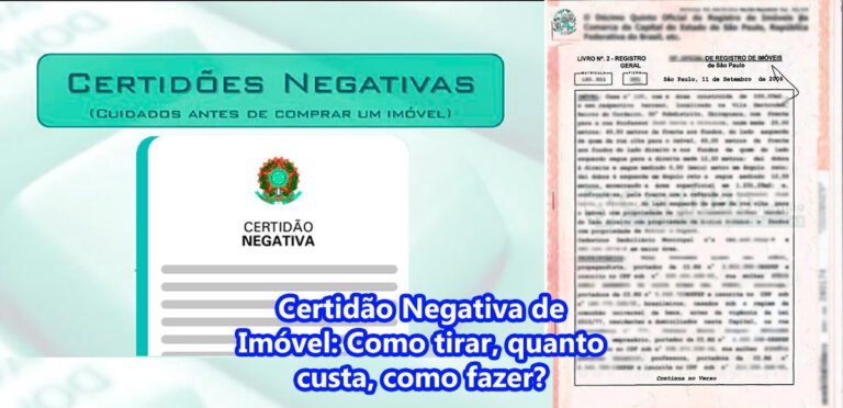 Certidão Negativa de Imóvel: Como tirar e quanto custa?