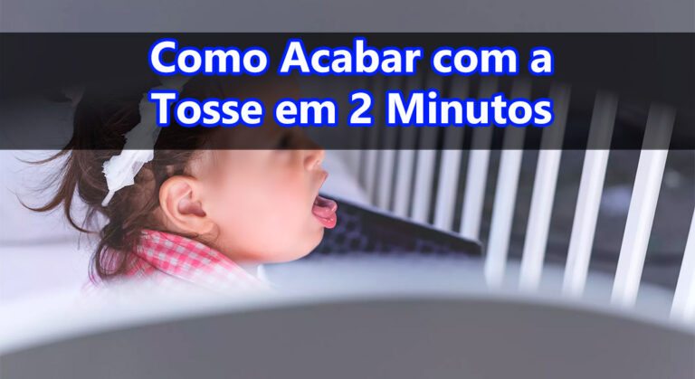 Como Acabar com a Tosse em 2 Minutos e Parar de Tossir