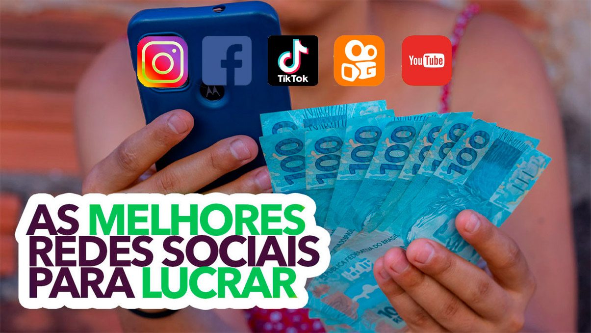 ganhar dinheiro com redes sociais