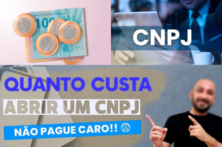 quanto custa abrir um cnpj