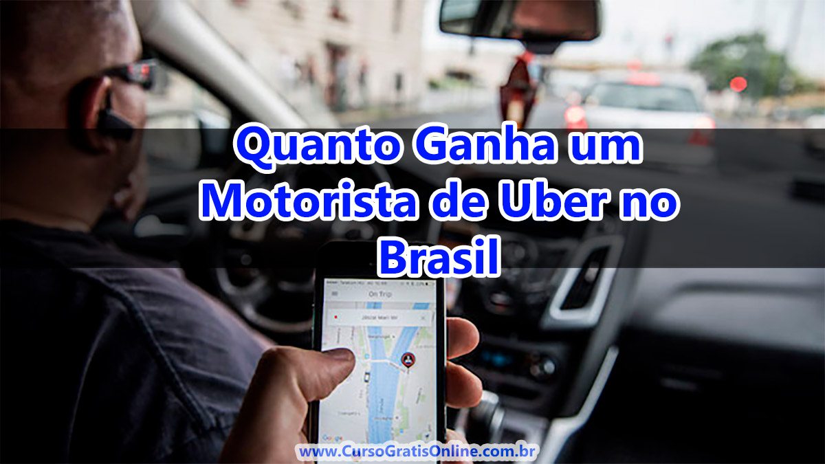 quanto ganhar motorista de uber