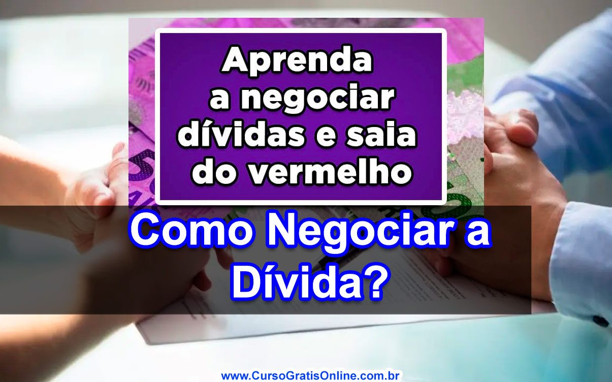 negociar dívidas com desconto